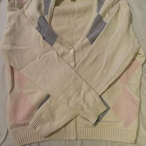 Cream cardigan